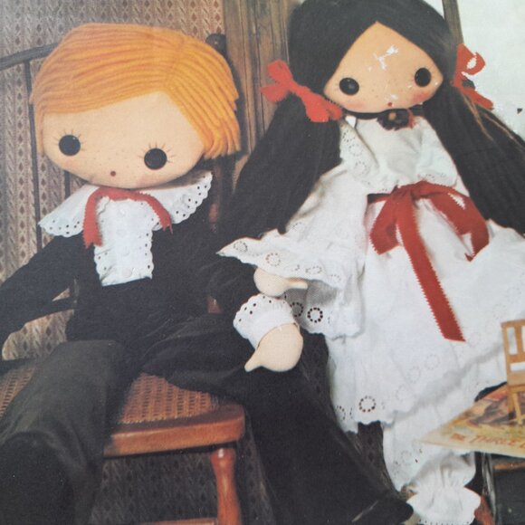 Vintage 32" Doll Sewing Pattern Vogue 1336 UNCUT Boy Girl Clothes Wedding - Picture 4 of 11